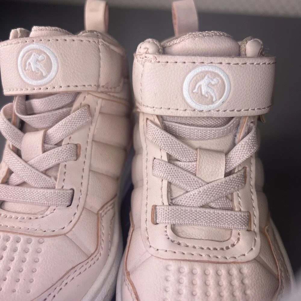 And1 Toddler Girl Pink High top‎ Tennis Shoes Size 5